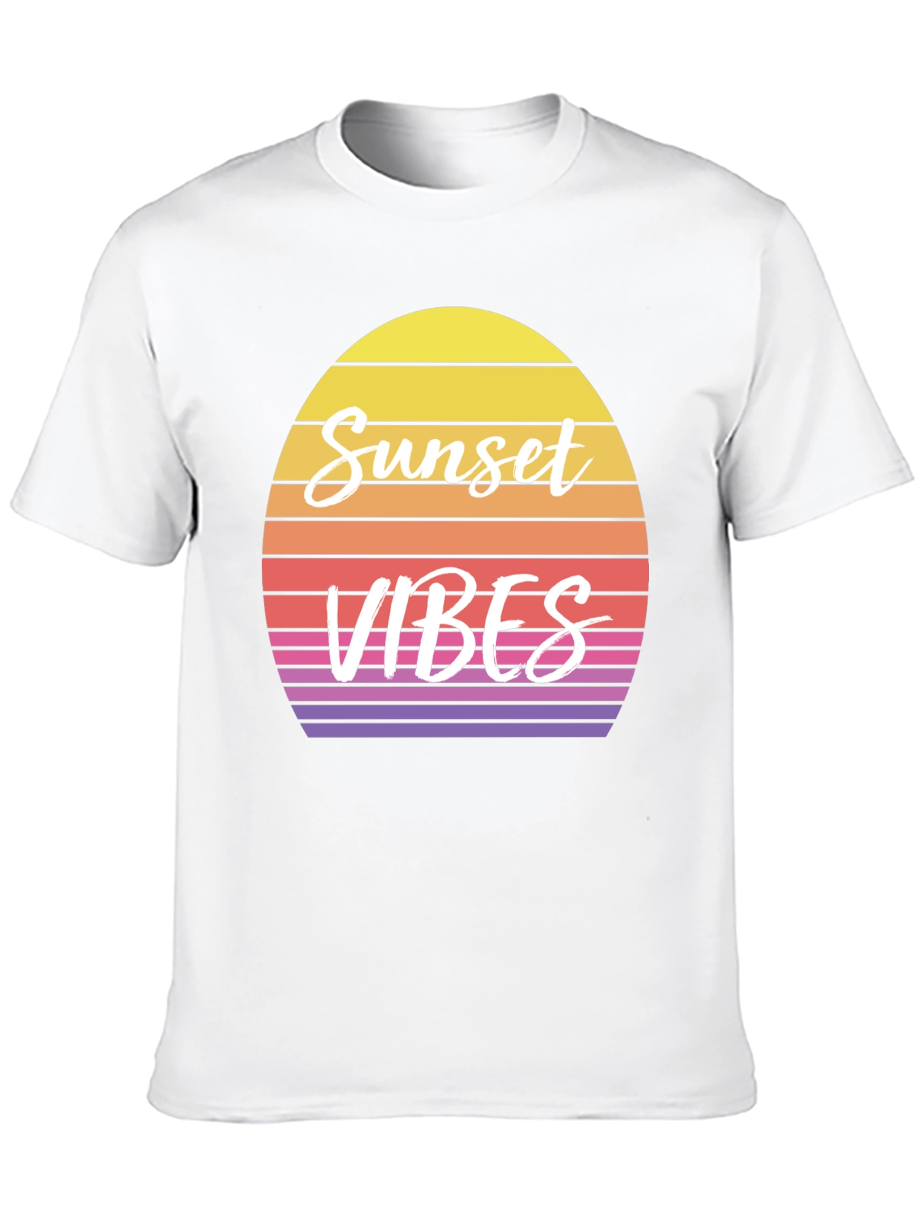 Sunset Vibes Graphic Tee - Retro Style