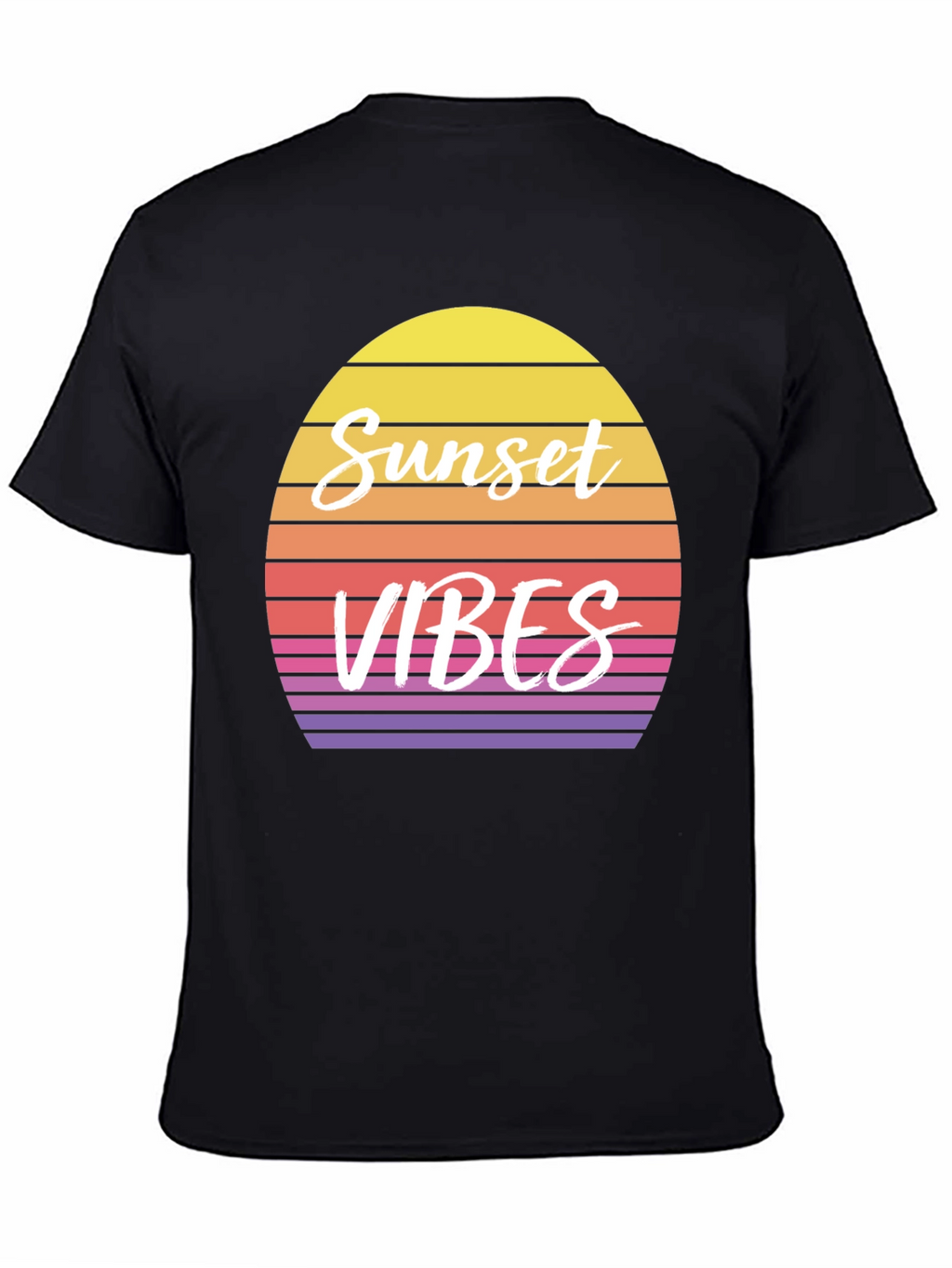 Sunset Vibes Graphic Tee - Retro Style