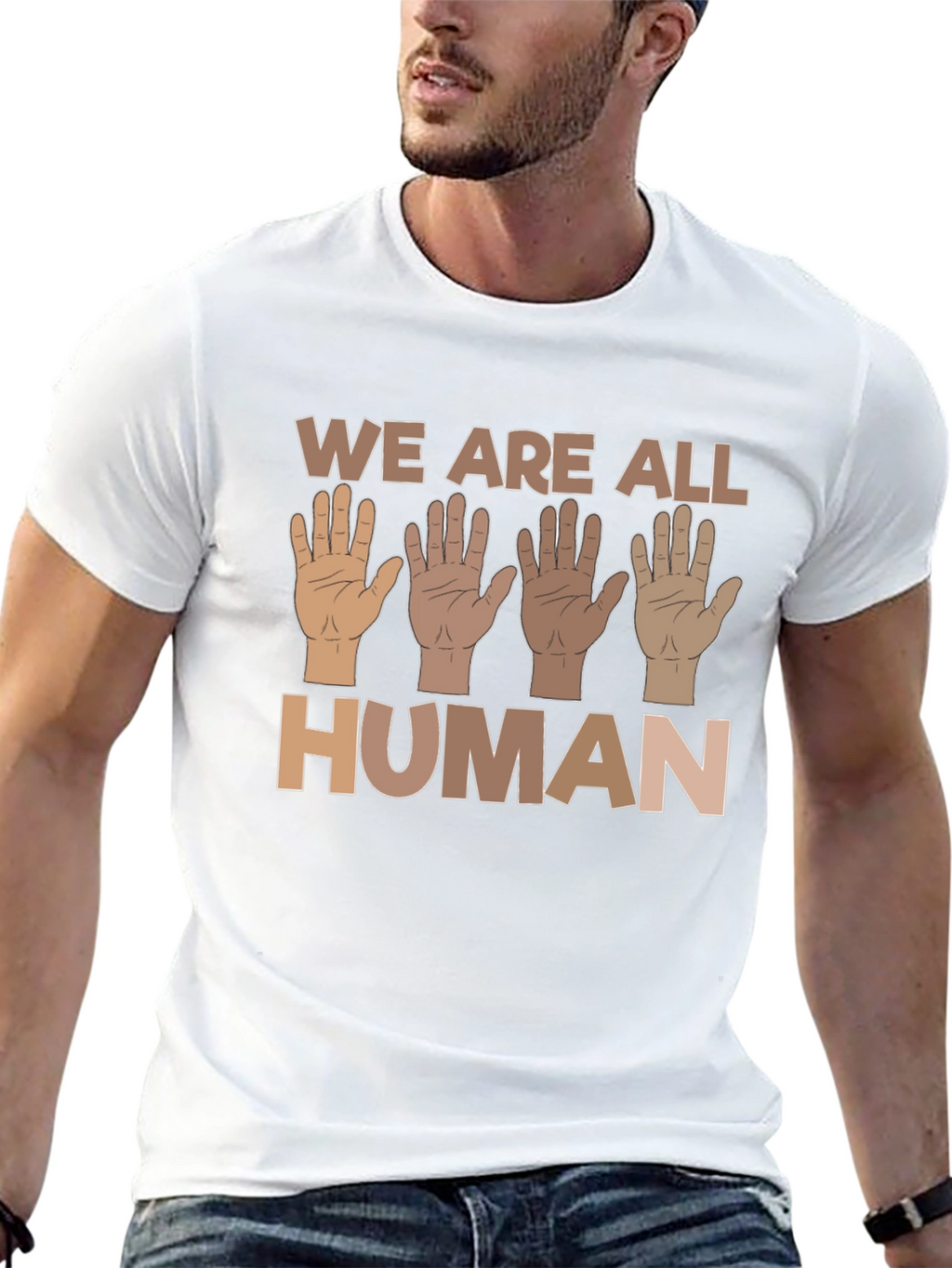 We Are All Human Equality T-Shirt