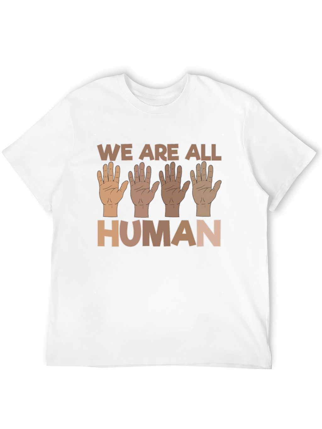 We Are All Human Equality T-Shirt