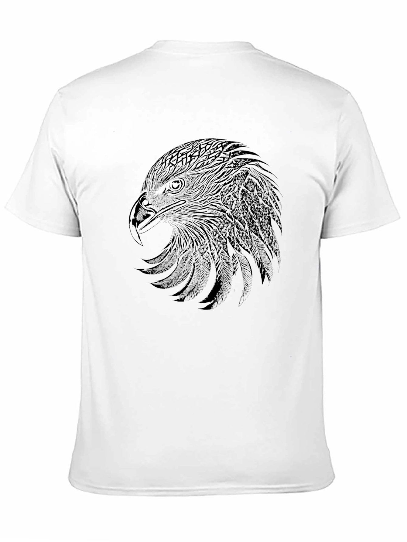 Black Eagle Graphic Tee - Mens Short Sleeve
