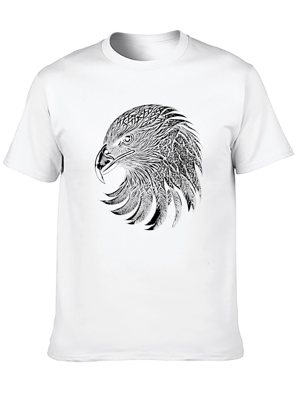 Black Eagle Graphic Tee - Mens Short Sleeve