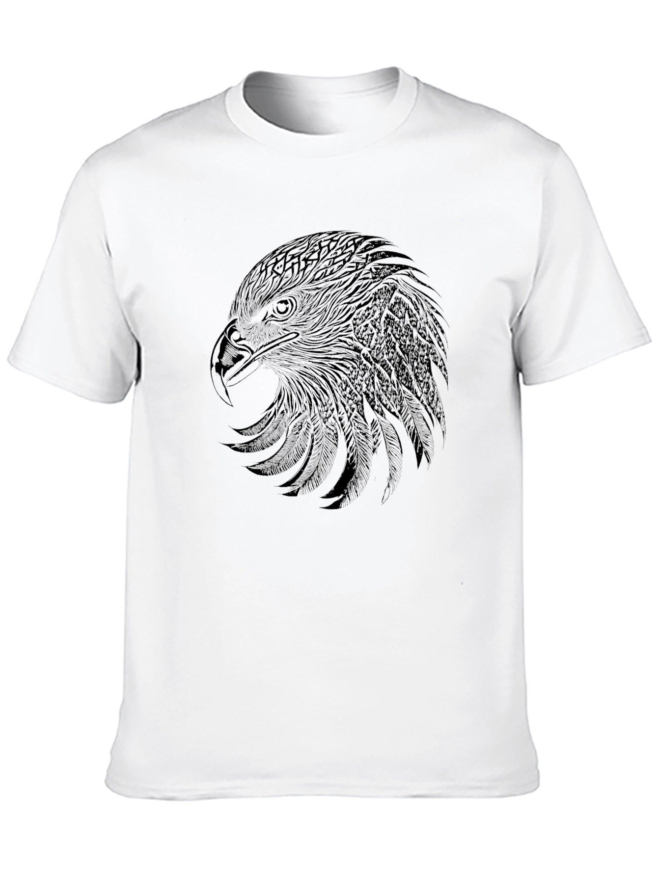 Black Eagle Graphic Tee - Mens Short Sleeve