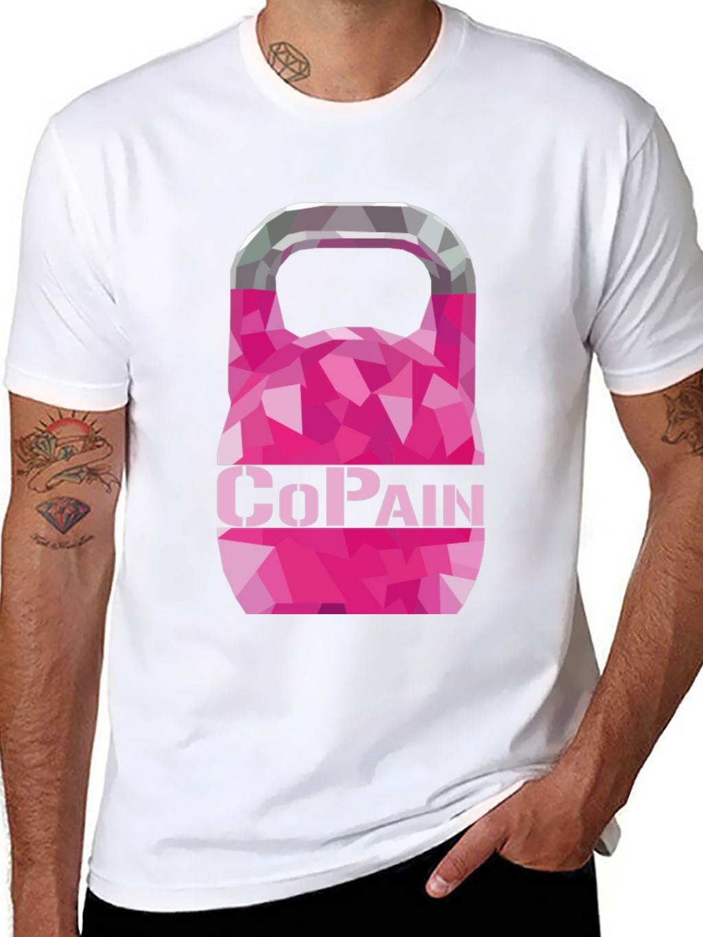 CoPain Kettlebell T-Shirt - Fitness Motivation Tee