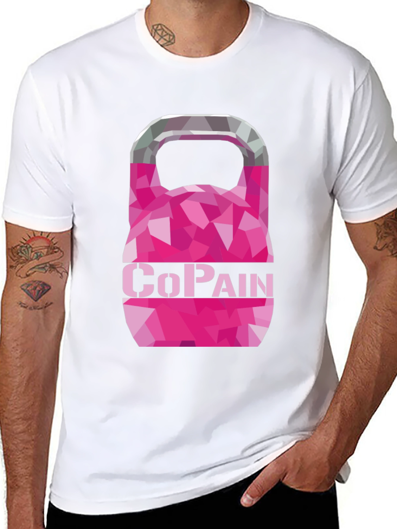 CoPain Kettlebell T-Shirt - Fitness Motivation Tee