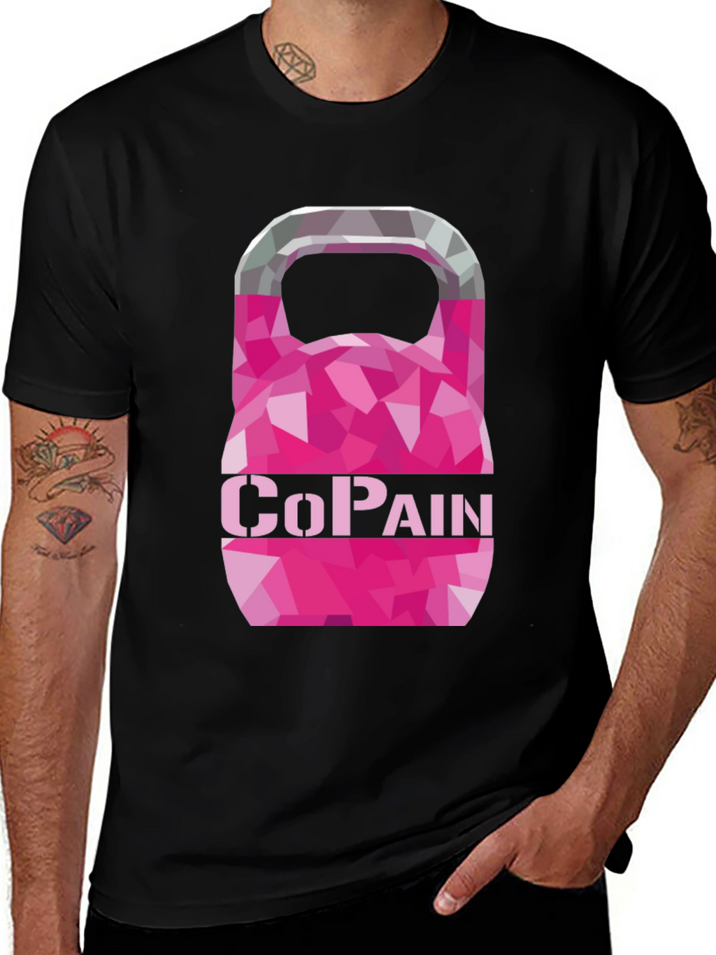 CoPain Kettlebell T-Shirt - Fitness Motivation Tee