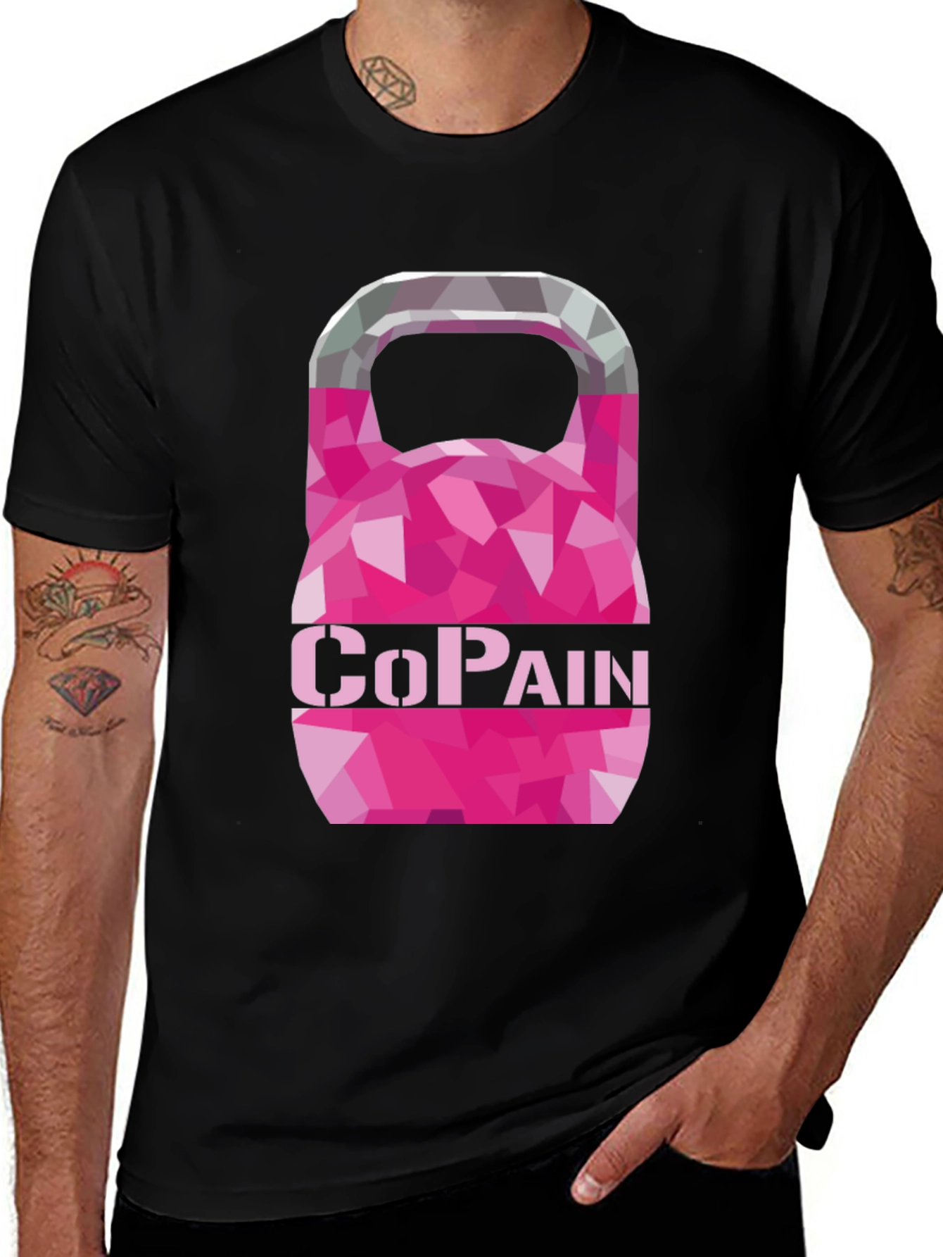 CoPain Kettlebell T-Shirt - Fitness Motivation Tee