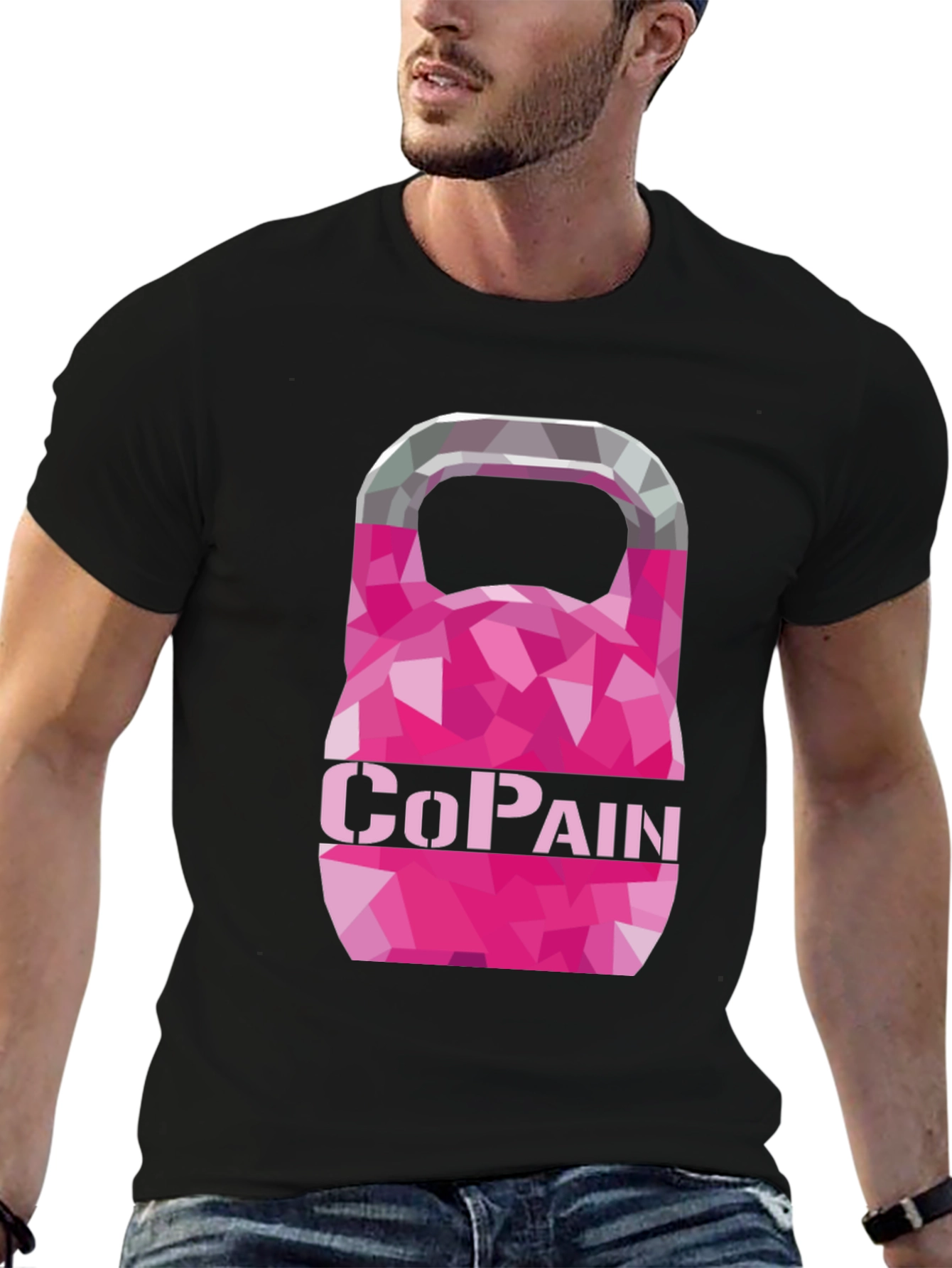 CoPain Kettlebell T-Shirt - Fitness Motivation Tee