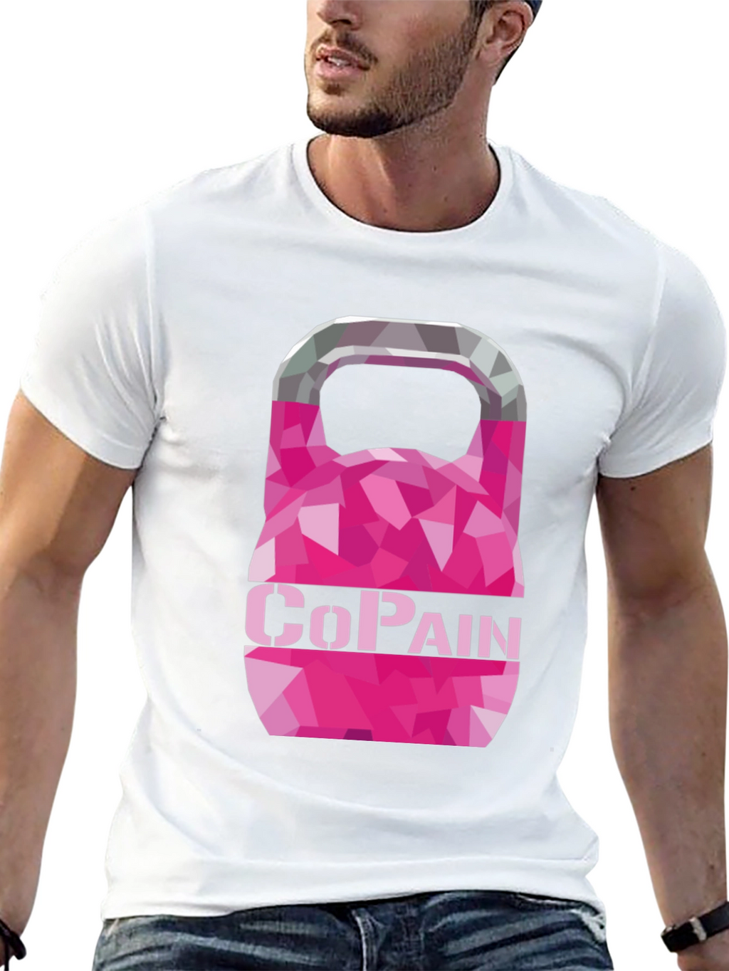 CoPain Kettlebell T-Shirt - Fitness Motivation Tee