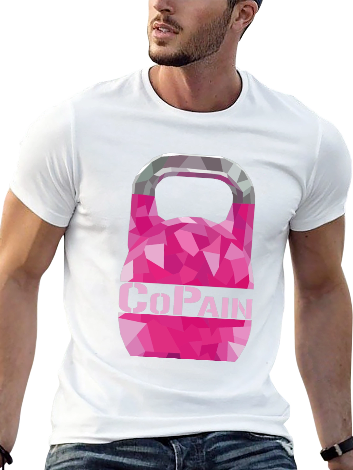 CoPain Kettlebell T-Shirt - Fitness Motivation Tee