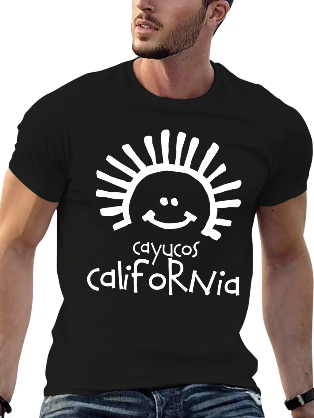 Cayucos California Graphic T-Shirt