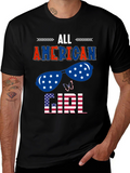 All American Girl Patriotic Graphic Tee