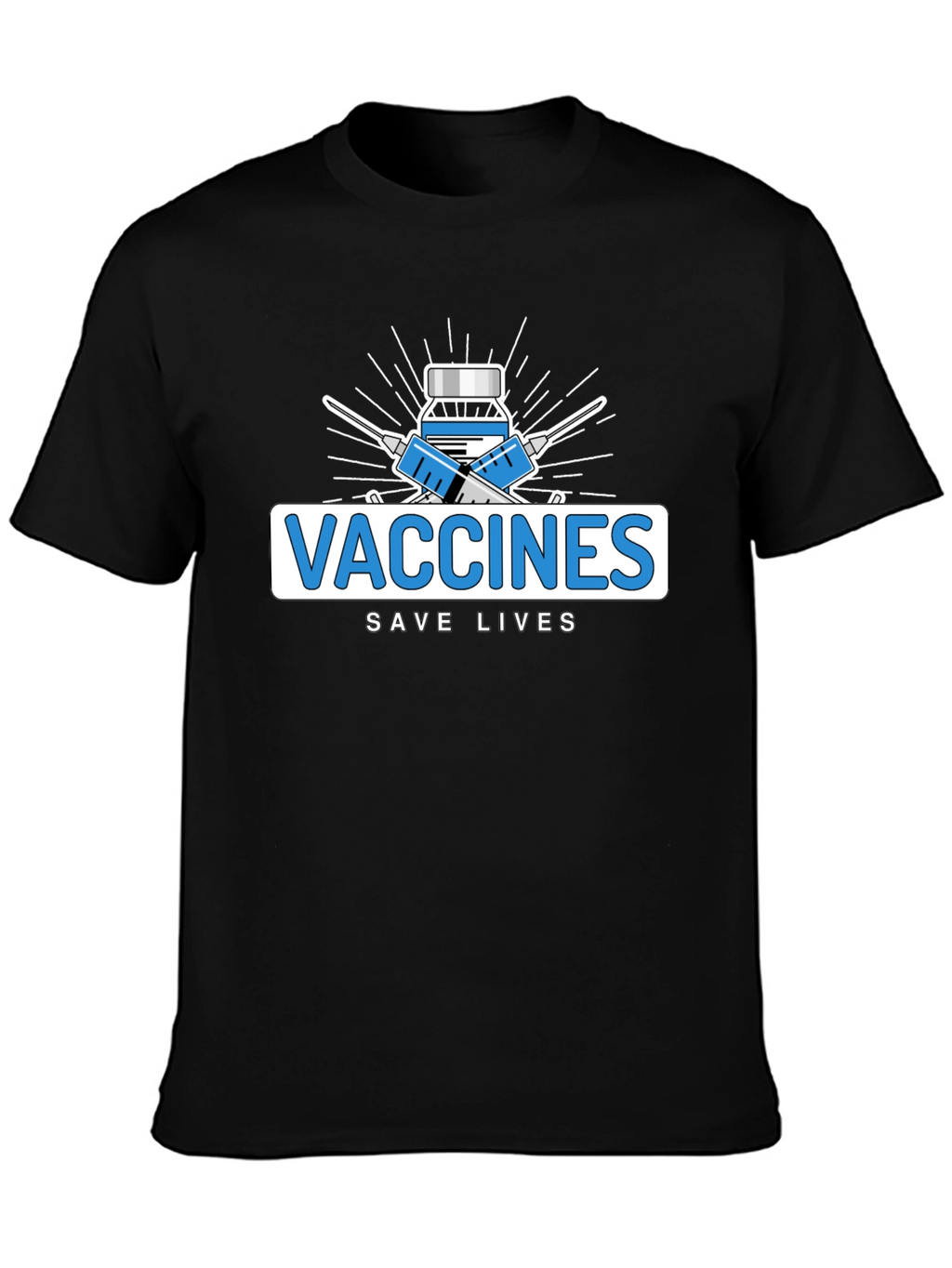Vaccines Save Lives Graphic Tee
