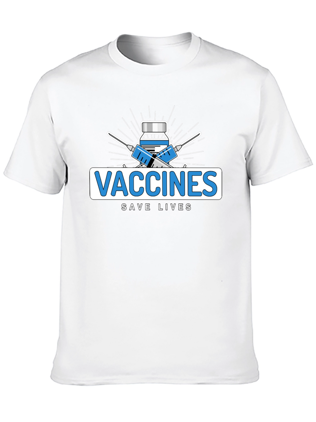 Vaccines Save Lives Graphic Tee