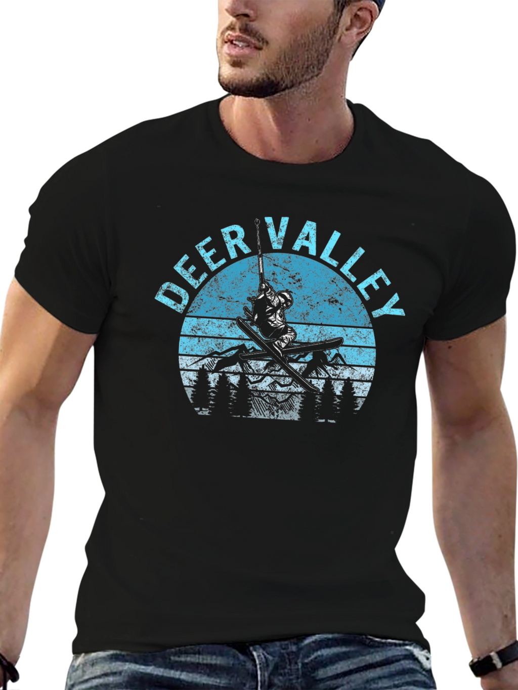 Deer Valley Retro Graphic Tee