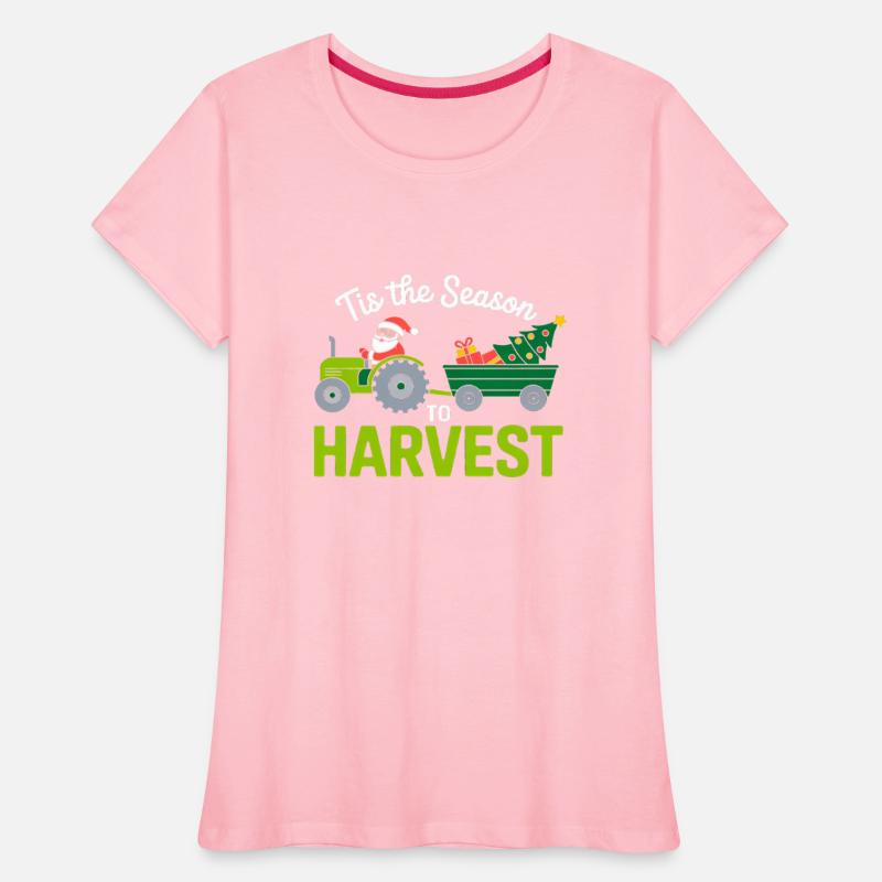 Tis The Season To Harvest Farm Tractor Christmas