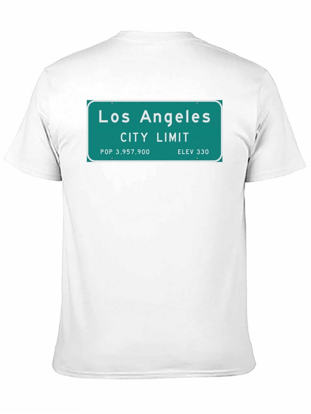Los Angeles City Limit Black T-Shirt