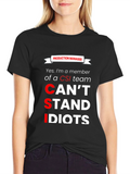 Production Manager CSI Humor Graphic T-Shirt