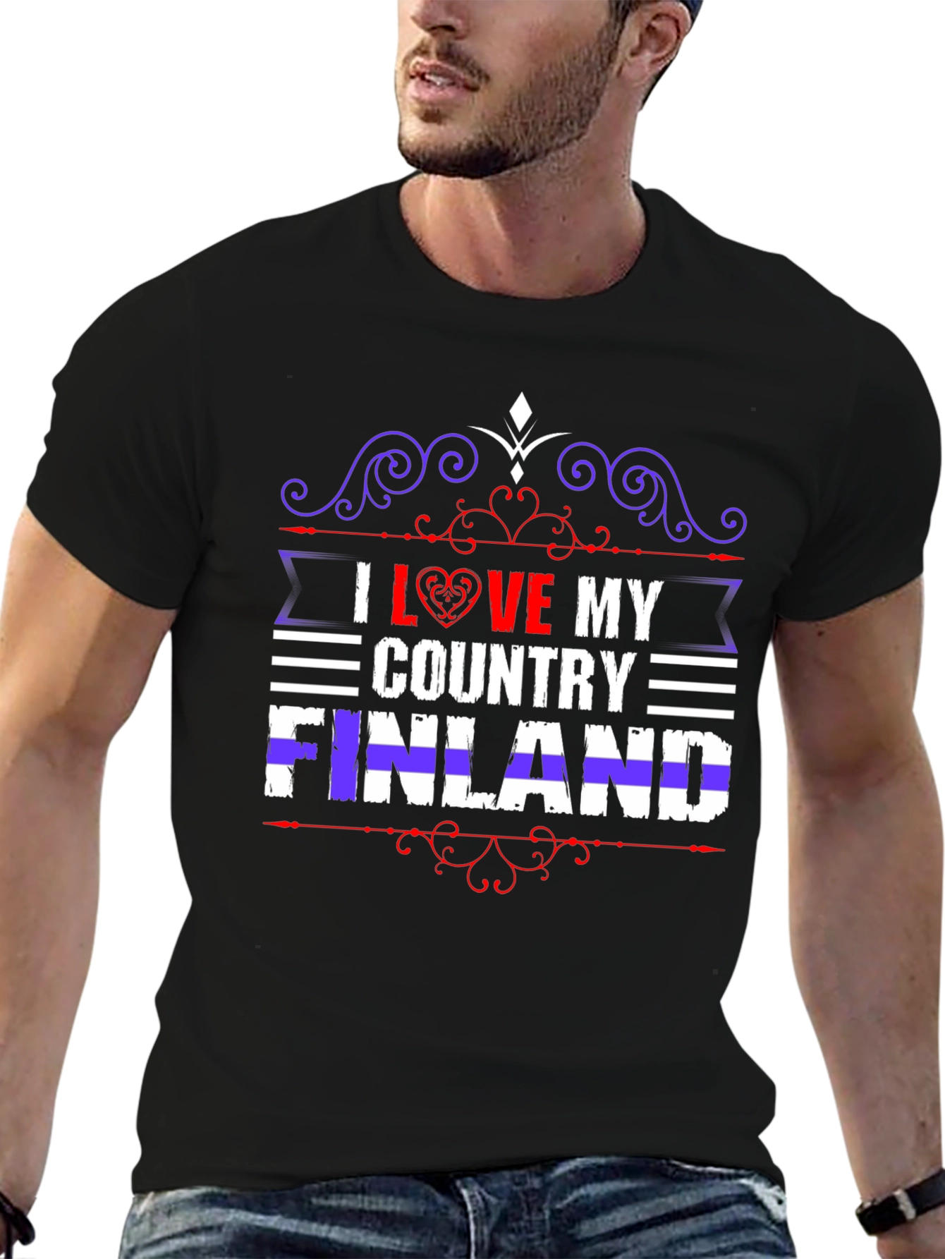 Finland Pride T-Shirt - I Love My Country Tee