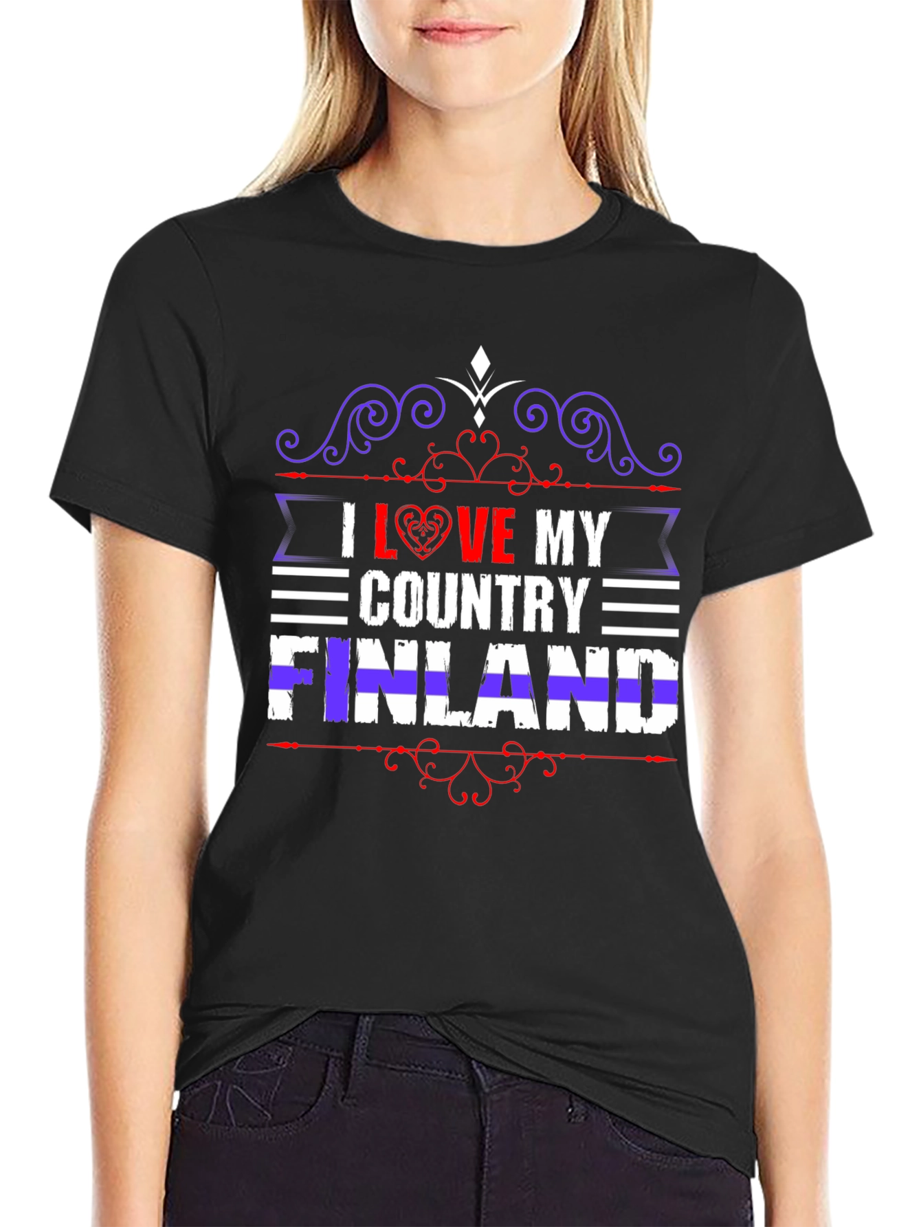 Finland Pride T-Shirt - I Love My Country Tee