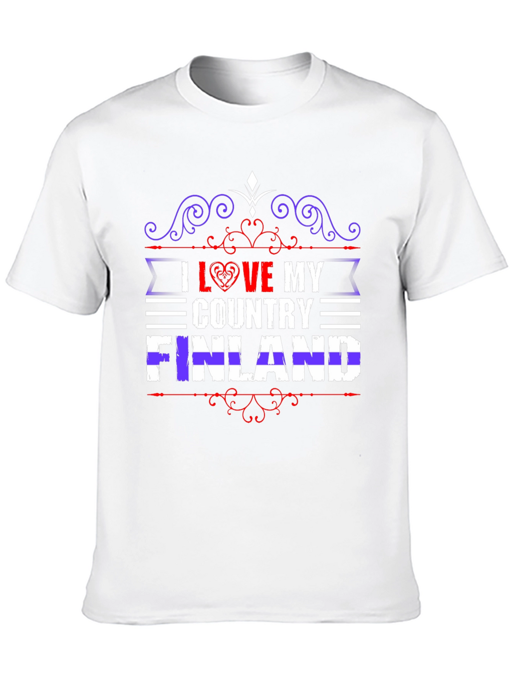Finland Pride T-Shirt - I Love My Country Tee
