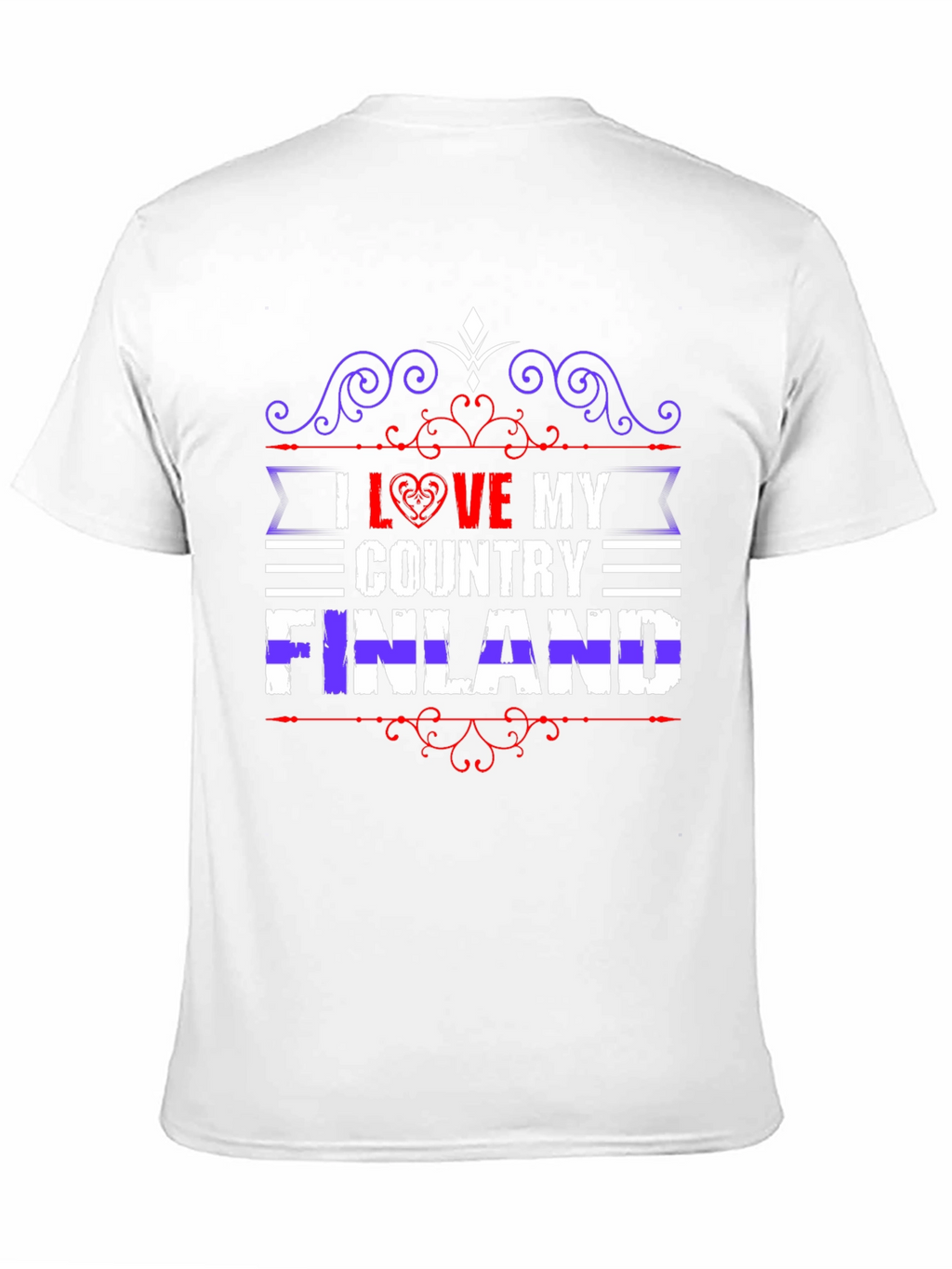 Finland Pride T-Shirt - I Love My Country Tee