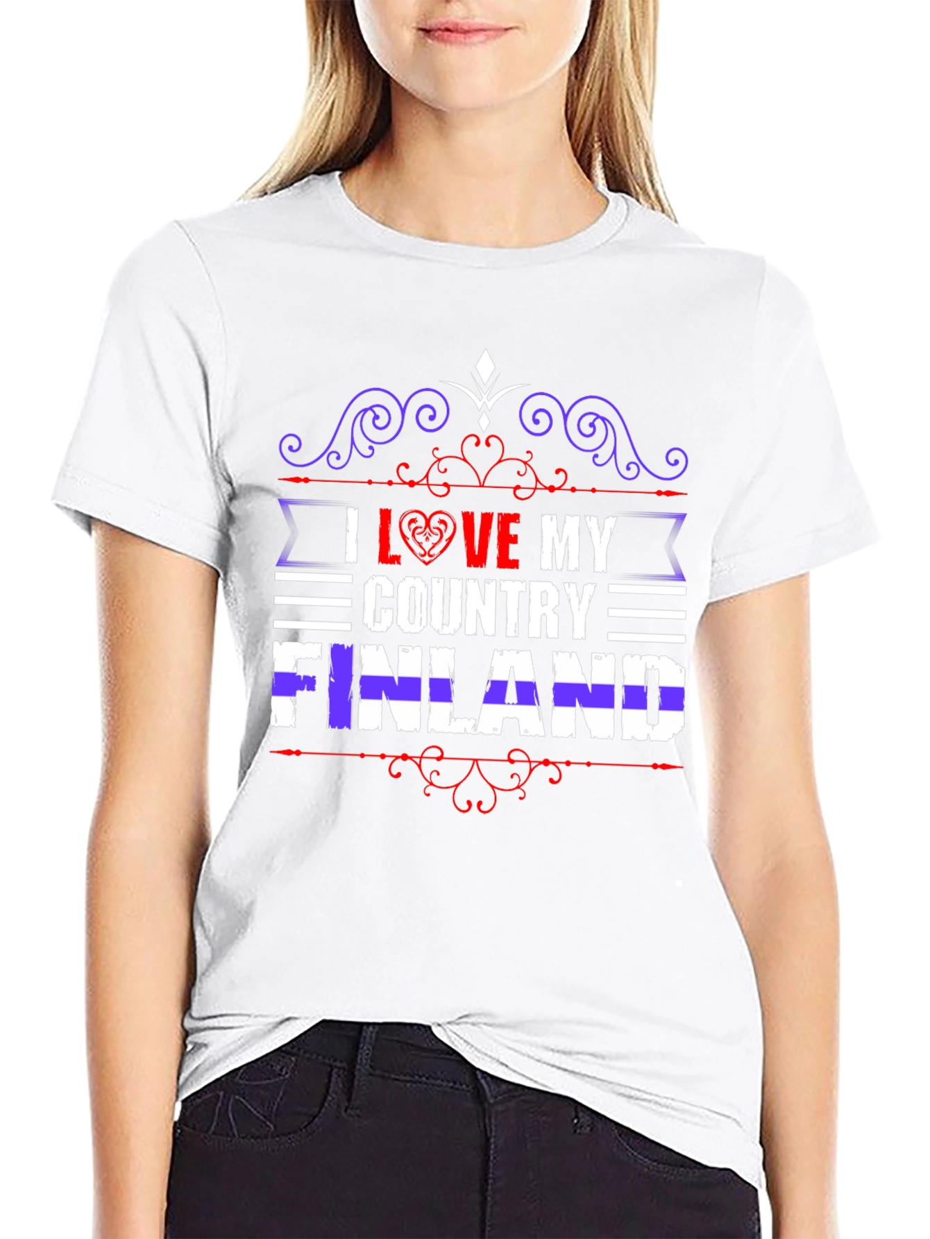 Finland Pride T-Shirt - I Love My Country Tee