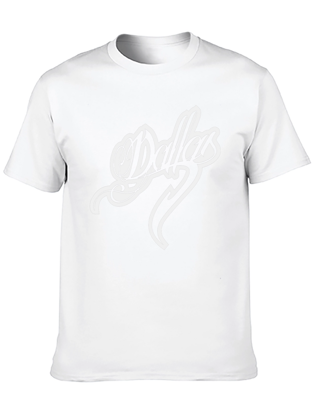 Dallas Graphic T-Shirt - Black Cotton Tee