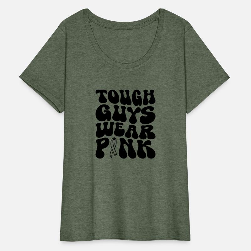 Tough Guys Wear Pink Breast Cancer Awareness Men