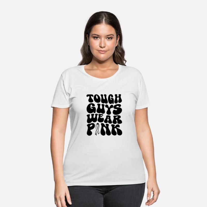 Tough Guys Wear Pink Breast Cancer Awareness Men