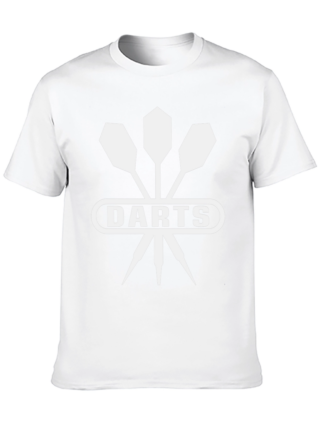 Darts Graphic T-Shirt - Black Cotton Tee