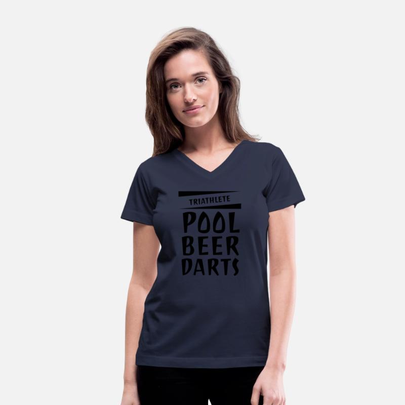 Triathlete: Pool, Beer, Darts, Funny Sport Design