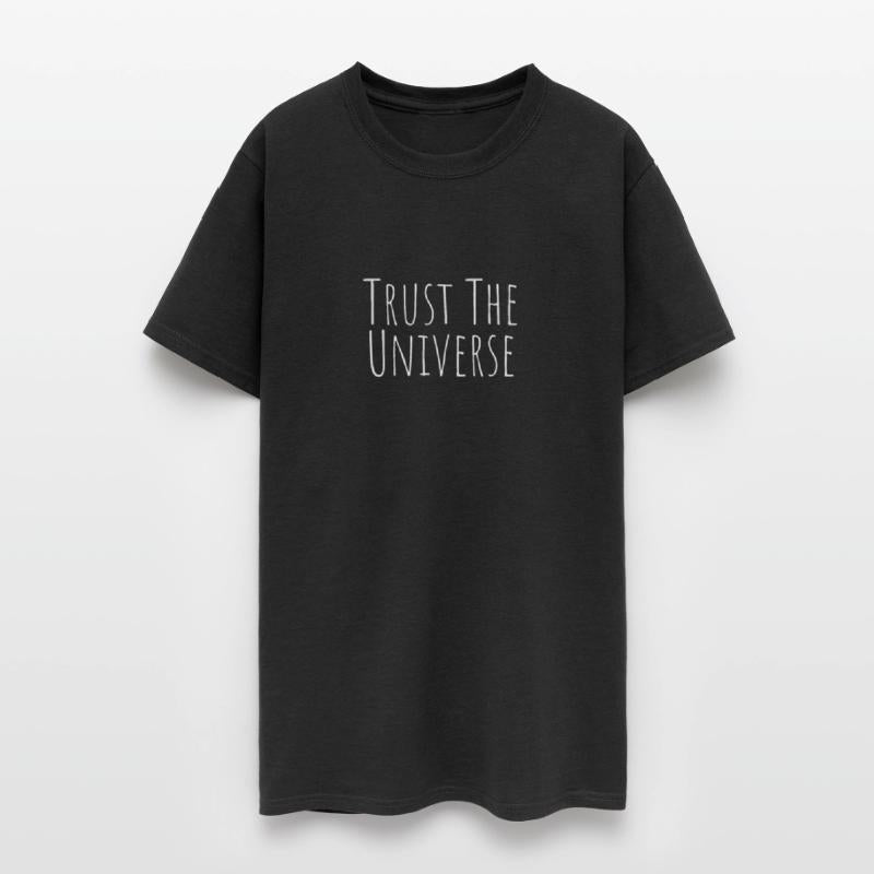 Trust The Universe Good Vibes Mantra Hippie Slogan