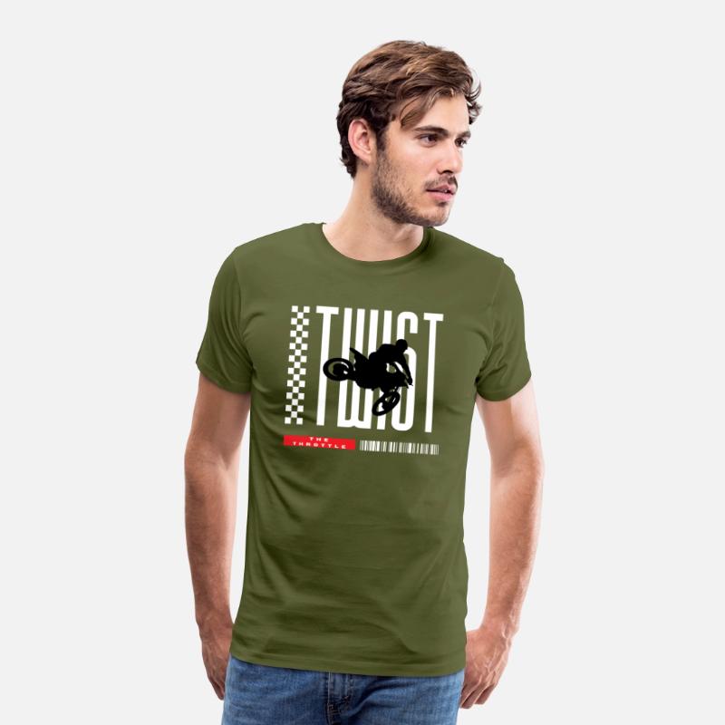 Twist the Throttle: Sports Bike T-Shirt