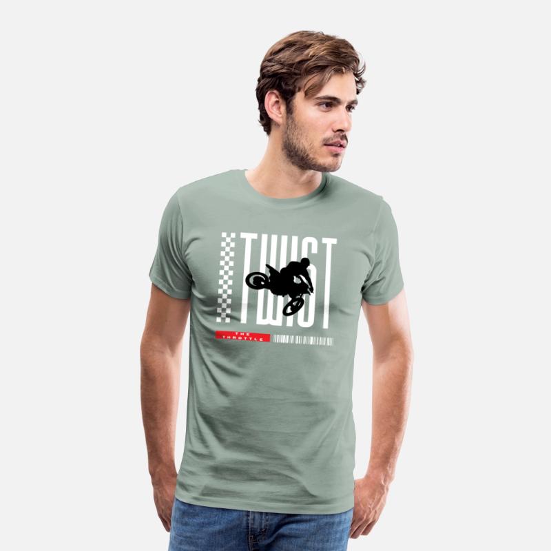 Twist the Throttle: Sports Bike T-Shirt