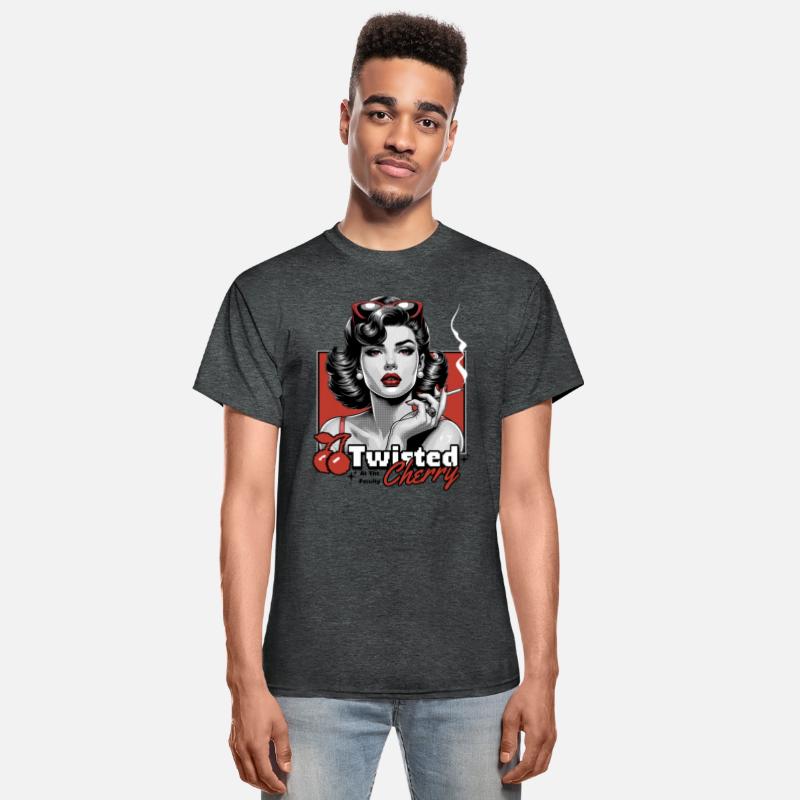 TWISTED CHERRY - Smoking Lady (Black)