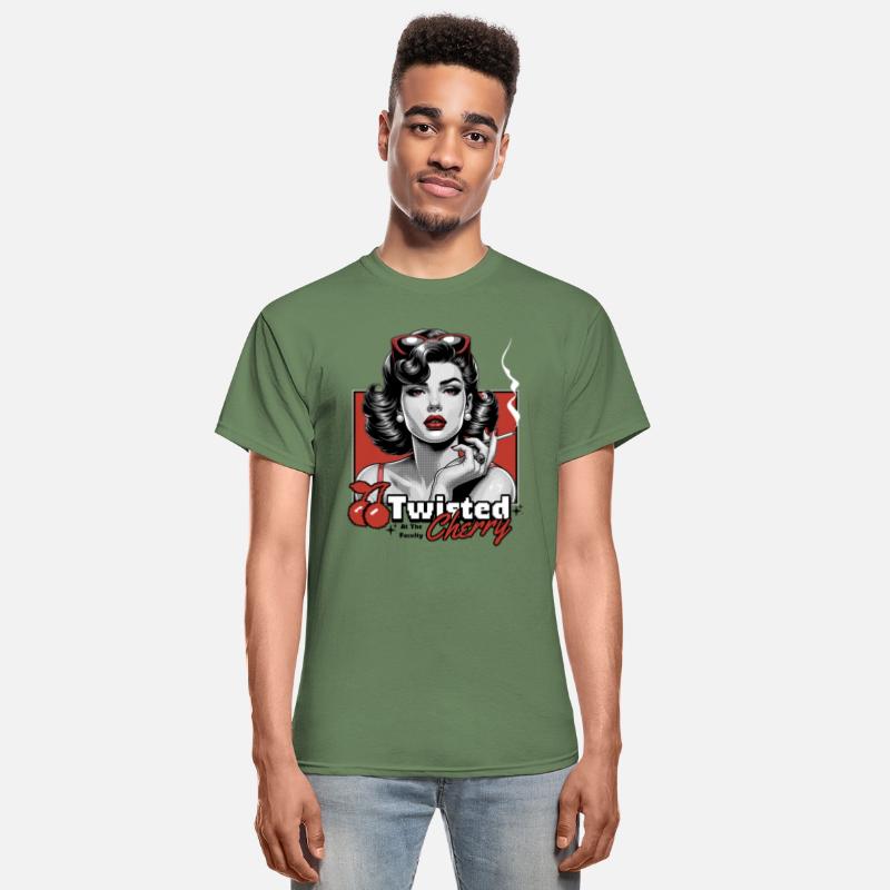 TWISTED CHERRY - Smoking Lady (Black)