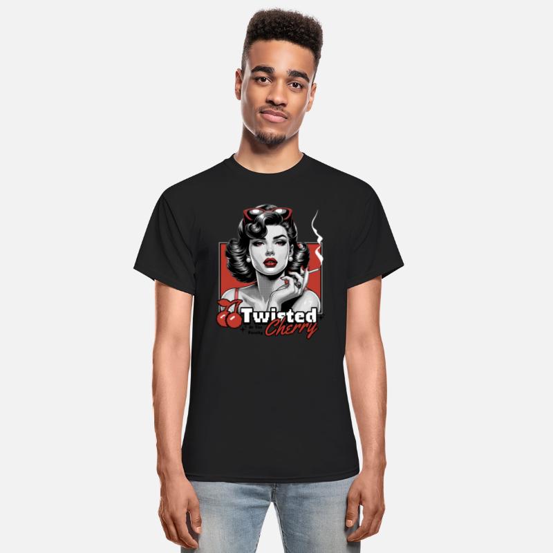 TWISTED CHERRY - Smoking Lady (Black)