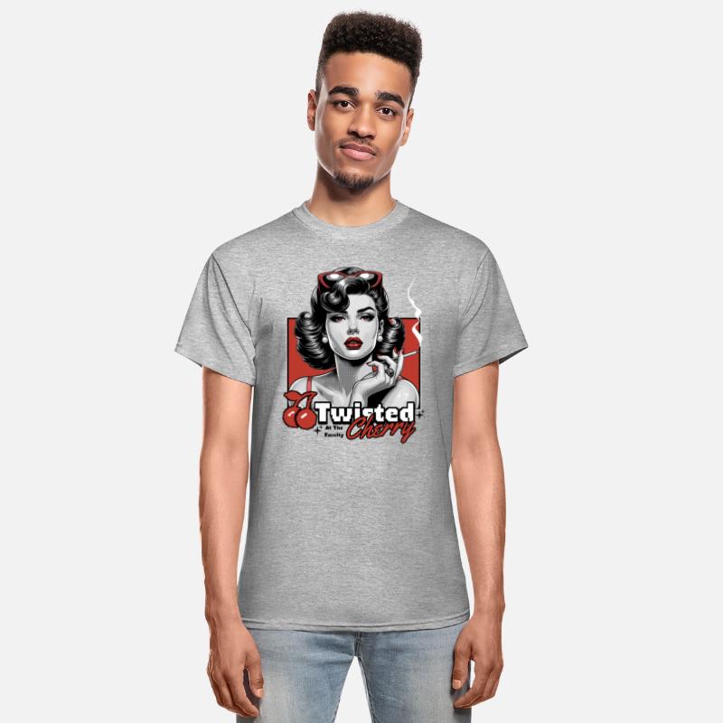 TWISTED CHERRY - Smoking Lady (Black)