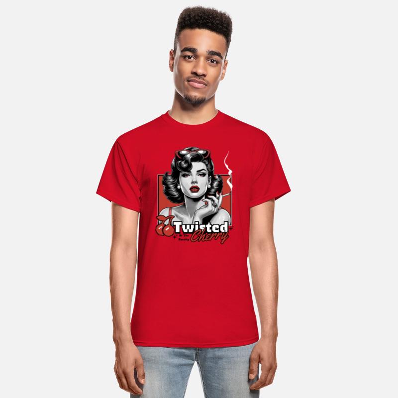 TWISTED CHERRY - Smoking Lady (Black)