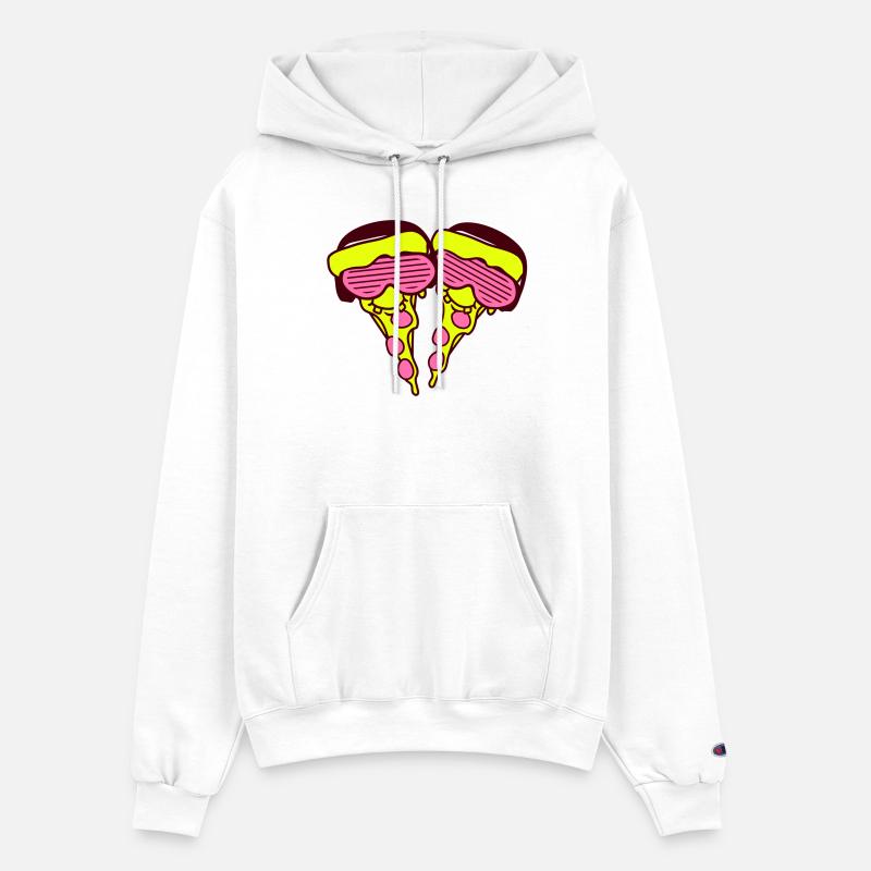 Two DJ Salami Pizza Slices Fast Food 2 Music Party