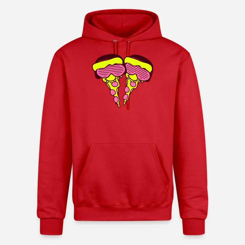 Two DJ Salami Pizza Slices Fast Food 2 Music Party