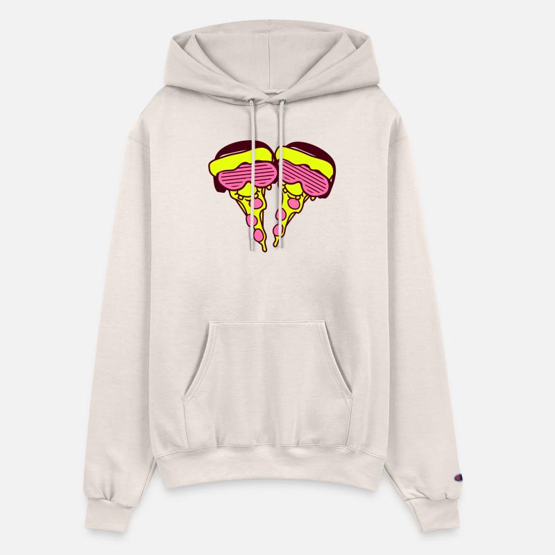 Two DJ Salami Pizza Slices Fast Food 2 Music Party