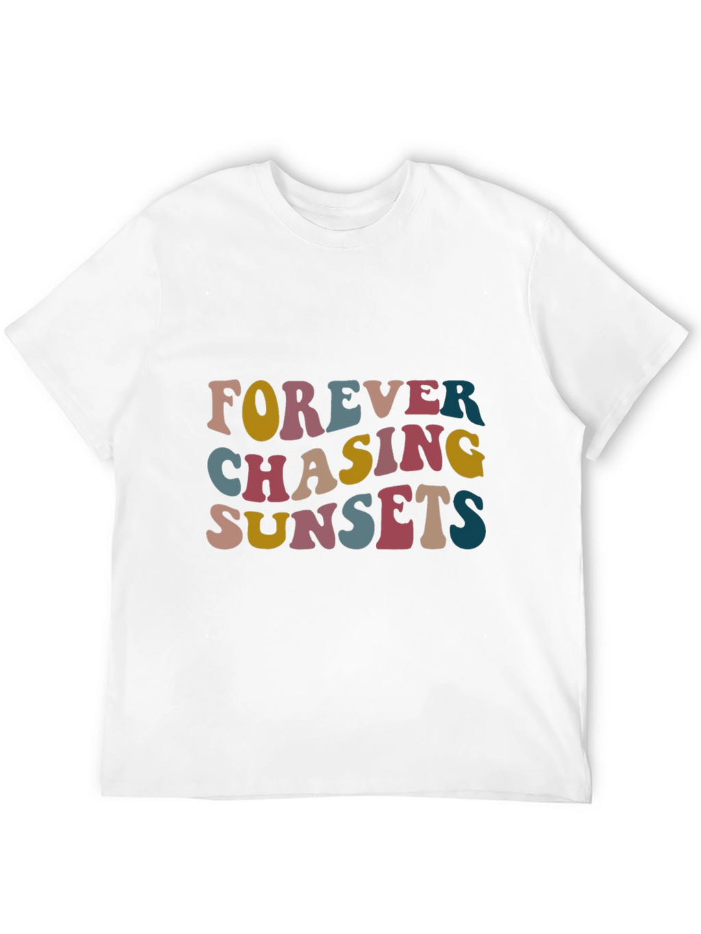 Retro Forever Chasing Sunsets Graphic Tee