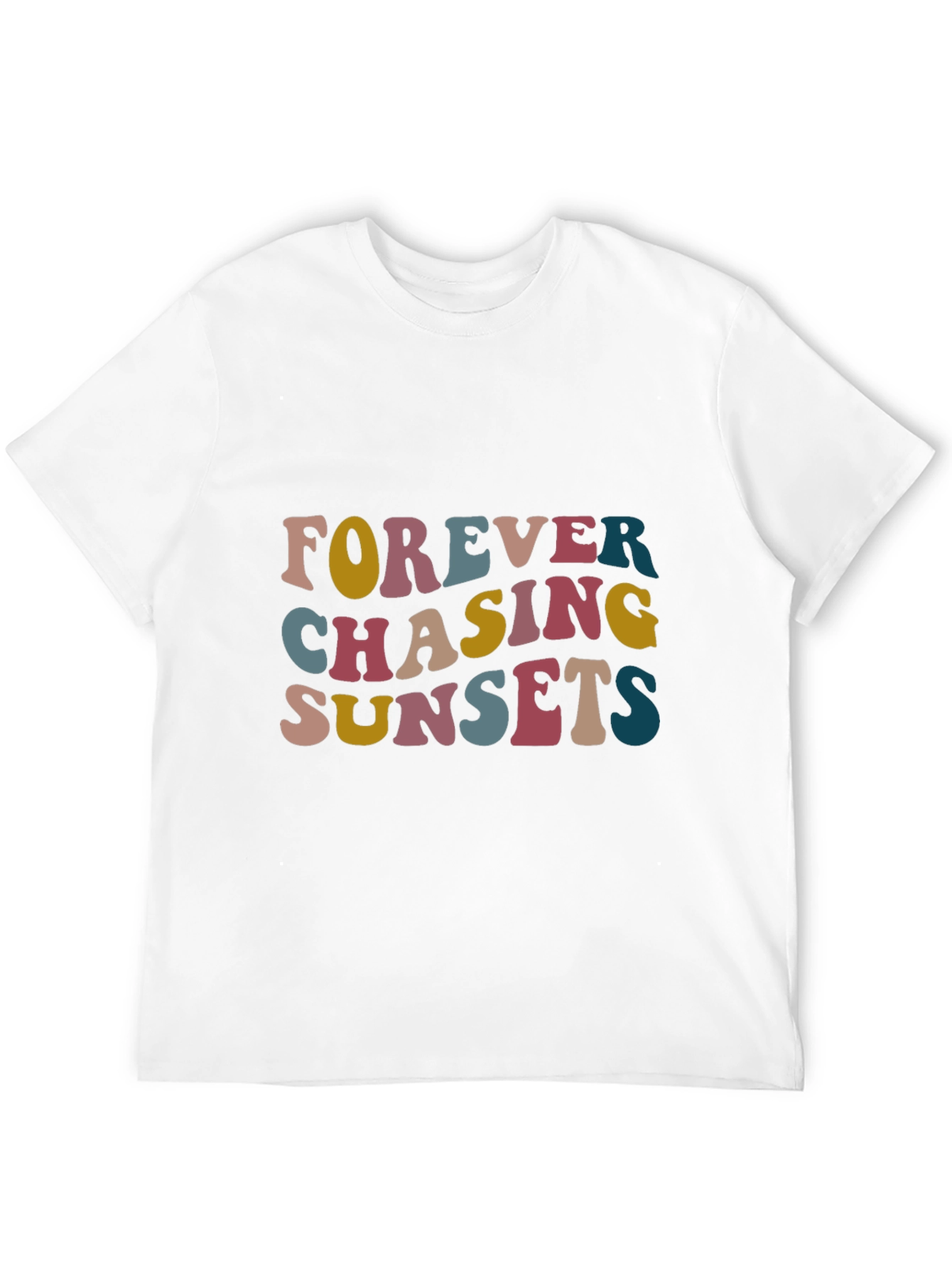 Retro Forever Chasing Sunsets Graphic Tee