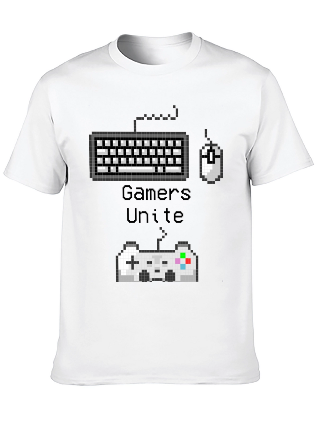 Gamers Unite Black T-Shirt