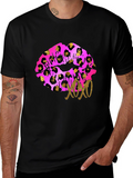 Leopard Lips XOXO Graphic Tee - Trendy Design!