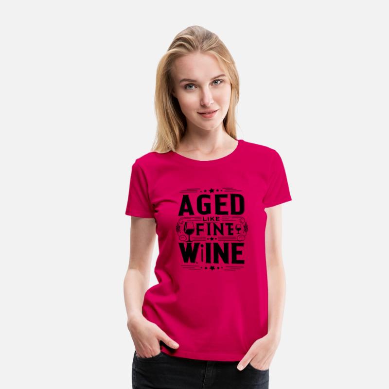 Typography T Shirt Design, Aged like fine wine