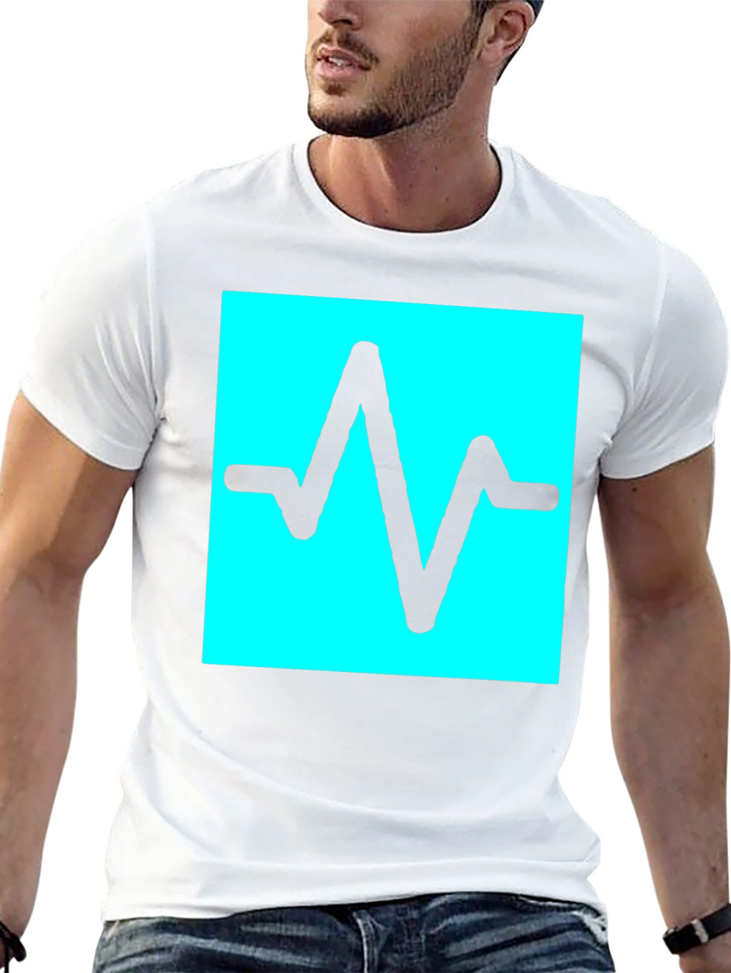 Pulse Wave T-Shirt - Black Graphic Tee