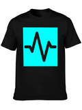 Pulse Wave T-Shirt - Black Graphic Tee